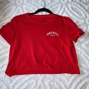 Fireball crop top